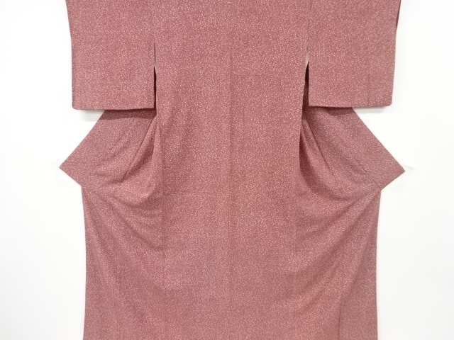 JAPANESE KIMONO / VINTAGE KOMON KIMONO / SILK / MIST PATTERN